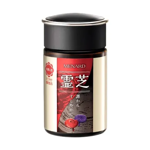 Viên nấm linh chi Menard Reishi Nhật Bản - Hỗ trợ sức khỏe, sắc đẹp, tăng sức đề kháng, cải thiện giấc ngủ, thực phẩm chức năng tự nhiên
