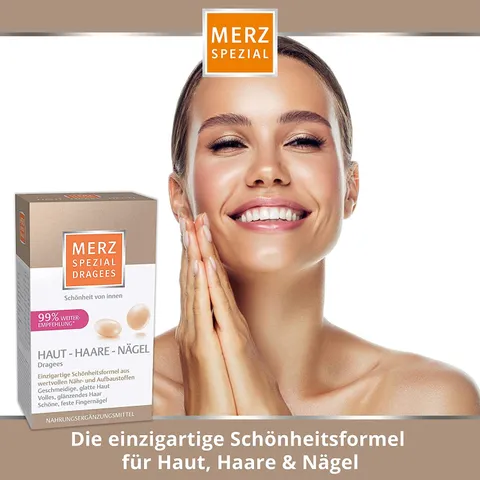Viên uống Merz Spezial Dragees hỗ trợ đẹp da, tóc và móng - Cải thiện sức khỏe da, tóc chắc khỏe, móng đẹp từ bên trong