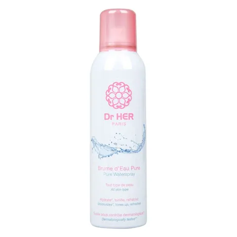 Xịt Khoáng Dr Her Paris 150ml - Xịt Khoáng Tươi Mát Làm Dịu Da, Phục Hồi Độ ẩm và Căng Mịn, Thương Hiệu Pháp