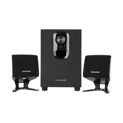 Loa vi tính 2.1 Microlab M108 - Loa siêu trầm với công suất 11W, thiết kế gọn nhẹ, âm thanh sống động cho mọi không gian.