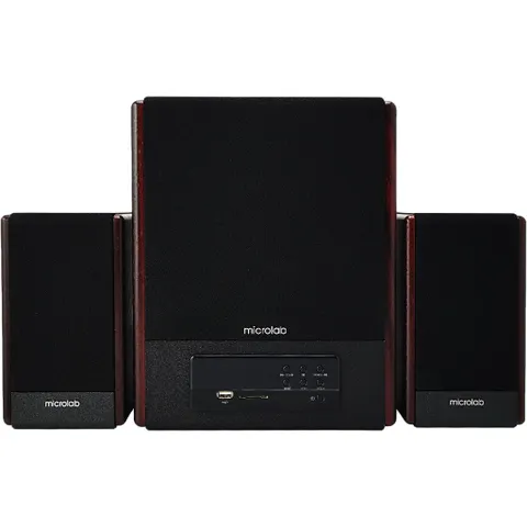 Loa vi tính Microlab FC-530U 2.1 Kênh - Công suất 64W, Tích hợp USB & FM Radio, Âm Thanh Mạnh Mẽ, Thiết Kế Gọn Gàng