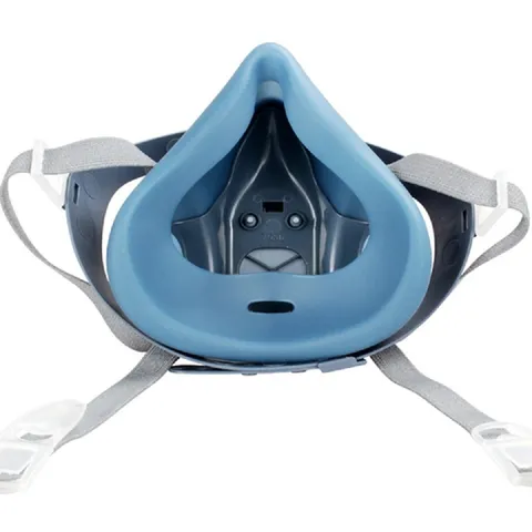 Mặt Nạ Phòng Độc 3M 7502 - Thiết Kế Nửa Mặt, Bảo Vệ Khói Độc, Bụi Mịn, Dễ Thở, Không Kèm Phin Lọc, Sử Dụng Thoải Mái