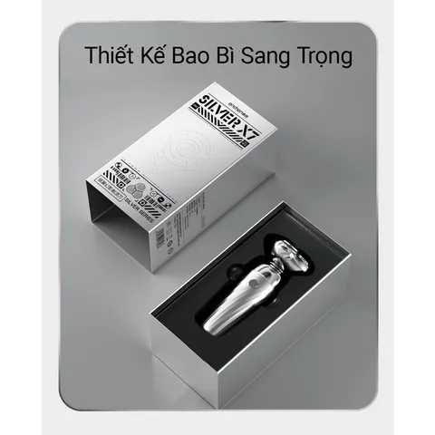 Máy Cạo Râu Xiaomi Enchen X7 - Lưỡi Cắt 3D Tự Động Mài, Công Nghệ Từ Tính, Chống Nước IPX7, Dễ Dàng Vệ Sinh, Thiết Kế Thông Minh