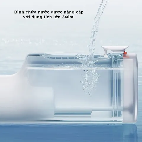 Máy Tăm Nước Xiaomi Mijia F300 MEO703 - 3 Đầu Vòi, 4 Chế Độ, Áp Suất 2000 Lần/ Phút, Sạch Mảnh Bám Răng Tối Ưu