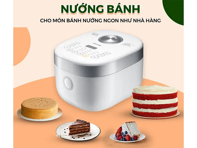 Nồi Cơm Điện Cao Tần 18 Chức Năng Dreamer DKA-IRC118 - Hẹn Giờ, Công Nghệ IH, Dung Tích 1.8L, Chế Độ Nấu Đặc Biệt cho Gạo