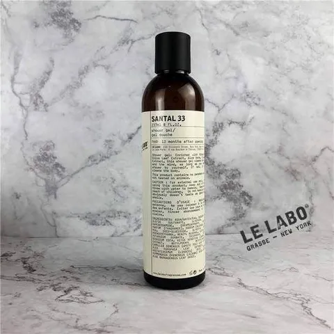 Sữa Tắm Hương Nước Hoa Le Labo Santal 33 237ML - Dưỡng Ẩm Mịn Màng Với Hương Gỗ Đàn Hương Quyến Rũ, Đẳng Cấp Mỹ Phẩm USA