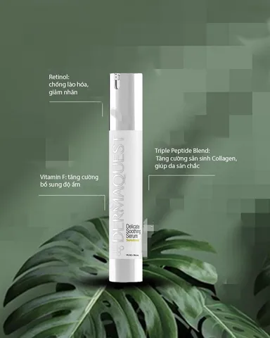 Tinh Chất Hỗ Trợ Làm Dịu Da Dermaquest Sensitized Delicate Soothing Serum - Phục Hồi Da Nhạy Cảm, Giảm Kích Ứng, 29.6ml