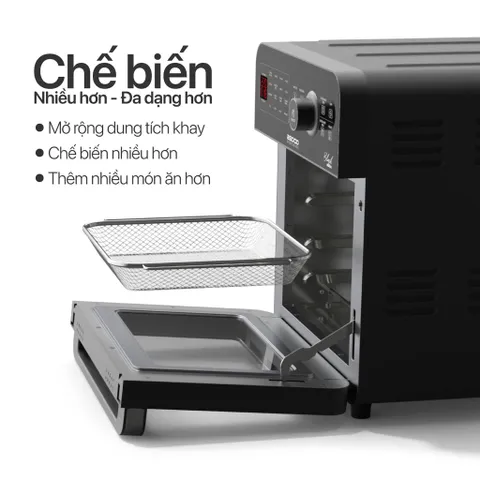 Vỉ Nướng Sâu Lòng Nồi Chiên Không Dầu 2GOOD S19/S20 Inox 304 - Dụng Cụ Bếp Bền Bỉ, Chống Rỉ, An Toàn Cho Sức Khỏe