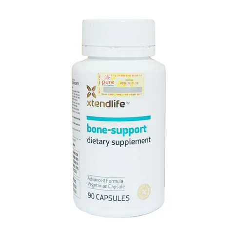 Viên Uống Xtend-Life Bone Support - Hỗ Trợ Chắc Khỏe Xương với Vitamin K2, D3 và Chiết Xuất Măng Cụt - 90 Viên Hộp