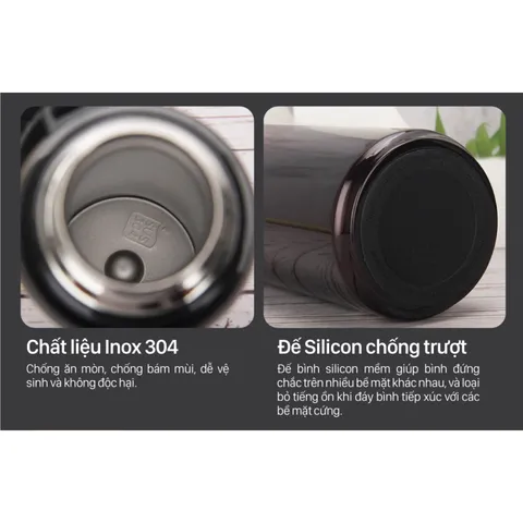 Bình giữ nhiệt 2Good X5 750ml - Inox 304, Giữ Nóng 10h, Giữ Lạnh 24h, Nắp 2in1 Thời Trang, An Toàn Sức Khỏe, Dùng Hàng Ngày