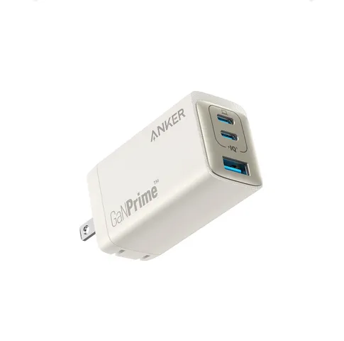 Củ Sạc Nhanh Anker A2668 GaNPrime 65W - Bộ Sạc USB 2C 1A Với Công Nghệ PowerIQ 4.0, Tương Thích Nhanh Chóng Cho Thiết Bị Di Động