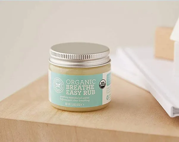 Dầu Bôi Ấm Ngực Organic Rub Cho Bé Từ Sơ Sinh - Hỗ Trợ Giảm Ho, Làm Dịu Đường Hô Hấp, Hương Thơm Dịu Nhẹ, An Toàn Cho Trẻ Em