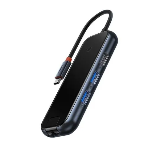 Hub Mở Rộng 5 in 1 Baseus AcmeJoy - Docking HUB Tốc Độ Cao, Tương Thích Laptop, Macbook, iPad, Smartphone Android 4K HD