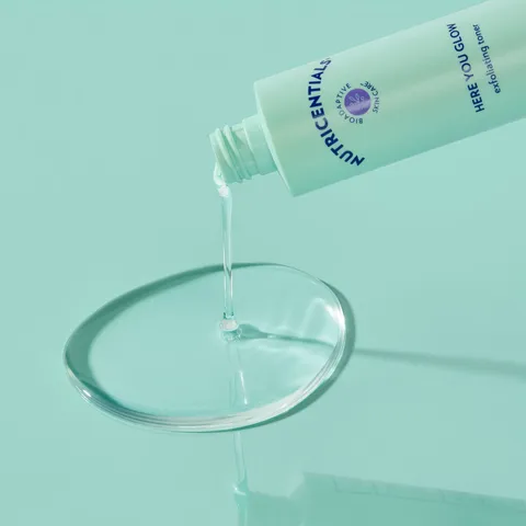 Nước Hoa Hồng Nutricentials Here You Glow Exfoliating Toner 150ml - Cân Bằng Da Dầu, Giúp Làm Sáng và Mịn Da, Dưỡng Ẩm Tự Nhiên