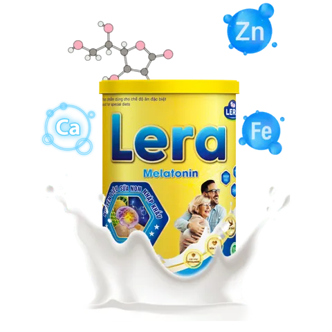 Sữa Lera - Sữa Non Bổ Sung Dinh Dưỡng Hỗ Trợ Cải Thiện Giấc Ngủ, Giúp Ngủ Ngon Hơn, 450g & 900g