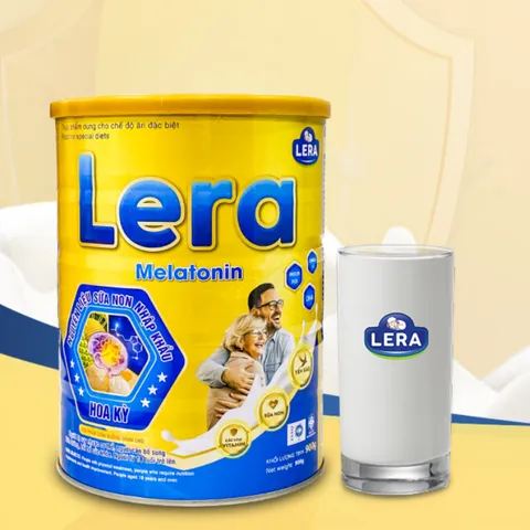 Sữa Lera - Sữa Non Bổ Sung Dinh Dưỡng Hỗ Trợ Cải Thiện Giấc Ngủ, Giúp Ngủ Ngon Hơn, 450g & 900g