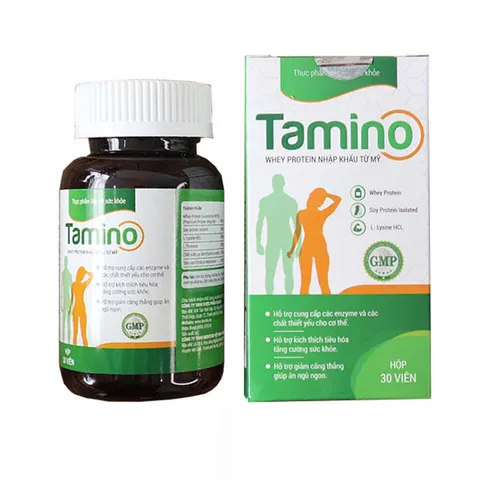 Viên Uống Tăng Cân Tamino - Thực Phẩm Chức Năng Từ Thiên Nhiên, Hỗ Trợ Cải Thiện Cảm Giác Thèm Ăn Và Tăng Cường Dinh Dưỡng