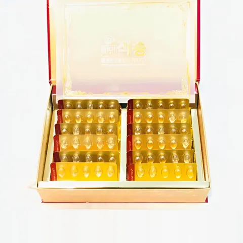 Viên uống tinh dầu thông đỏ Pine Jeok Song Hàn Quốc - Hỗ trợ sức khỏe và tăng cường năng lượng, 120 viên