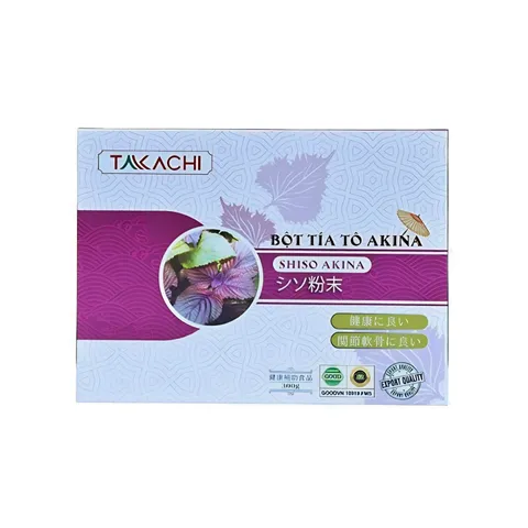 Bột Tía Tô Nguyên Chất Shiso Akina 300g - Hỗ Trợ Sức Khỏe, Dưỡng Da - Nguyên Liệu Từ Nhật Bản, 100% Tự Nhiên