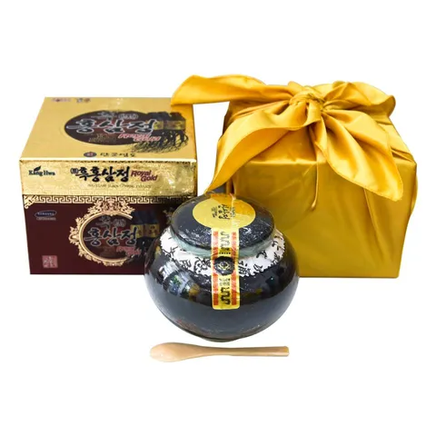 Cao Hắc Sâm Kanghwa Hàn Quốc 1kg - Sản phẩm bổ sung sức khỏe từ củ sâm 6 năm tuổi, tăng cường sức đề kháng và trí lực.