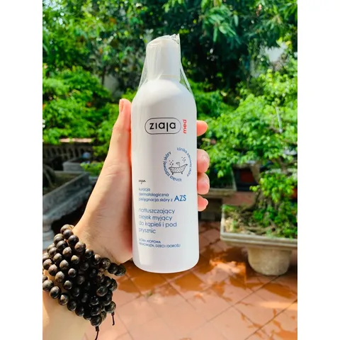 Dầu Tắm Dịu Nhẹ Ziaja Med Atopy AZS - Sạch Nhẹ Nhàng & Dưỡng Ẩm Da Mềm Mại, Phù Hợp Cho Da Khô & Kích Ứng, 270ml