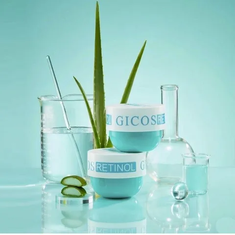 Dưỡng Thể Màng Sinh Học Gicos Retinol 0.1% - Kem Làm Trắng Da, Cấp Ẩm, Làm Sáng Đều Màu, Dưỡng Da Body Mịn Màng 250g