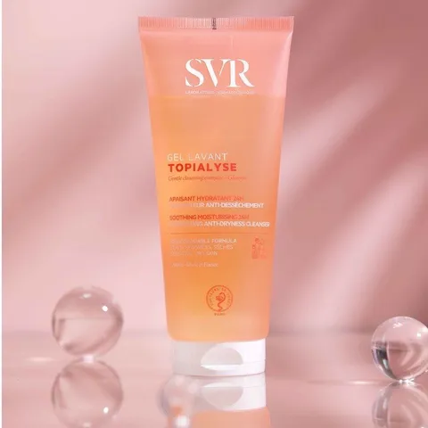 Gel Làm Sạch Da Khô SVR Topialyse Lavant - Chăm Sóc Da 3 Trong 1, Dưỡng Ẩm, Không Sulphate, Phù Hợp Da Viêm Cơ Địa 200ml