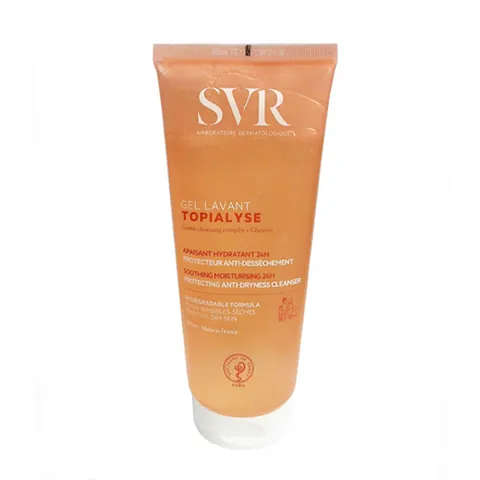 Gel Làm Sạch Da Khô SVR Topialyse Lavant - Chăm Sóc Da 3 Trong 1, Dưỡng Ẩm, Không Sulphate, Phù Hợp Da Viêm Cơ Địa 200ml