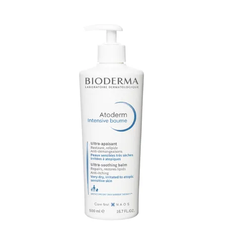Kem Dưỡng Ẩm Bioderma Atoderm Intensive Baume Cho Da Khô - Dưỡng Ẩm Dịu Nhẹ, Hỗ Trợ Làm Dịu Ngứa, 75ml & 500ml