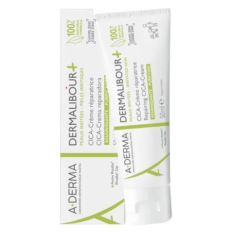 Kem A-Derma Dermalibour+ Giúp Làm Dịu Da Kích Ứng - Kem Dưỡng Ẩm Phục Hồi Da 50ml, Phù Hợp Cho Trẻ Em Và Người Lớn