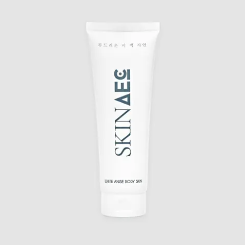 Kem ủ trắng than hoạt tính Skin AEC White Anise Body Skin - Dưỡng Trắng Da Chân Không Gây Bắt Nắng, 300ml