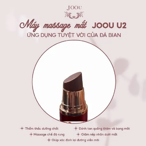 Máy Massage Mắt Joou U2 - Giải Pháp Giảm Bọng Mắt, Quầng Thâm Hiệu Quả Với Công Nghệ Hiện Đại, Thư Giãn Và Chăm Sóc Da Mắt Tại Nhà