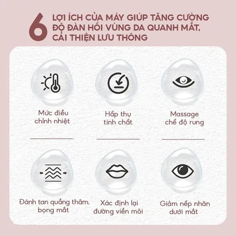 Máy Massage Mắt Joou U2 - Giải Pháp Giảm Bọng Mắt, Quầng Thâm Hiệu Quả Với Công Nghệ Hiện Đại, Thư Giãn Và Chăm Sóc Da Mắt Tại Nhà