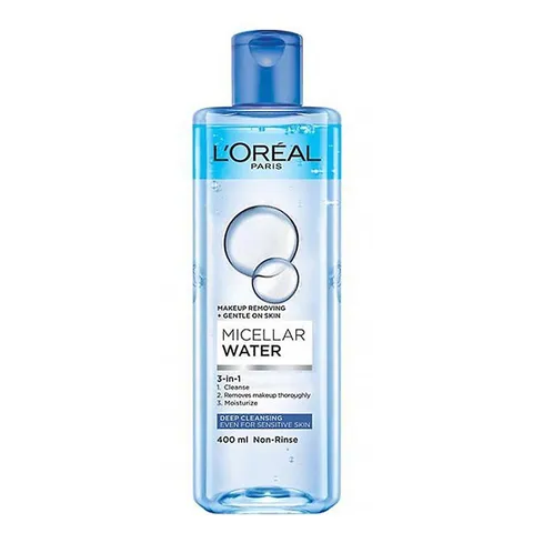 (Hàng nhập khẩu) Nước tẩy trang L'Oreal Micellar 3-in-1 Deep Cleansing