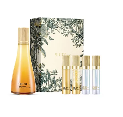 Set nước thần Su:m37 Losec Summa Elixir Essence Secreta 230ml - Giới hạn, Tái sinh và Dưỡng ẩm cho Da, Hỗ trợ Collagen, Trẻ hóa Da