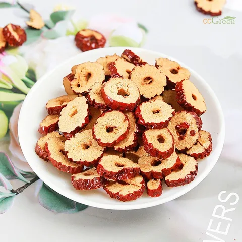Táo Đỏ Cắt Lát Sấy Khô Tự Nhiên - Nguyên Liệu Dinh Dưỡng Giòn Ngọt, Giàu Vitamin, Thích Hợp Để Ngâm Trà, Nấu Chè, Ăn Vặt