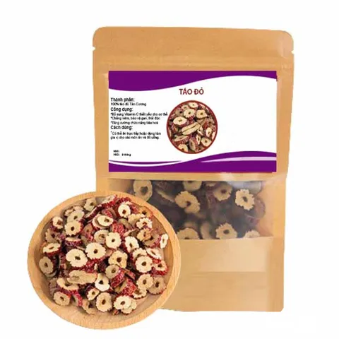 Táo Đỏ Sấy Khô Giòn Thái Lát - Quà Tặng Dinh Dưỡng Thiên Nhiên, Thưởng Thức Trực Tiếp Hoặc Pha Trà