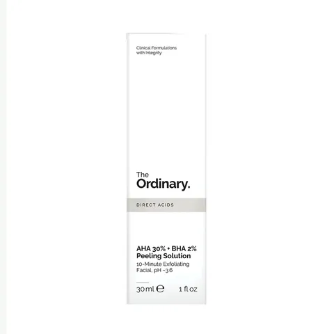 Tẩy Da Chết The Ordinary AHA 30% + BHA 2% Peeling Solution 30ml - Dưỡng Trắng, Giảm Mụn, Làm Mịn Da Chuyên Sâu