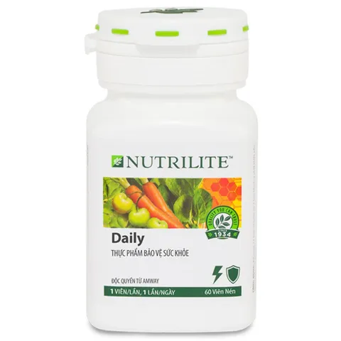Viên bổ sung vitamin tổng hợp và khoáng chất Daily Nutrilite Mỹ