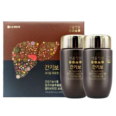 Viên Uống Bổ Gan LG Gangibo - Giải Độc, Tái Tạo Tế Bào, Tăng Cường Chức Năng Gan Chất Lượng Cao - Hỗ Trợ Sức Khỏe 365 Ngày