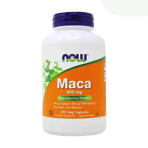 Viên uống Maca 500mg Now Foods của Mỹ