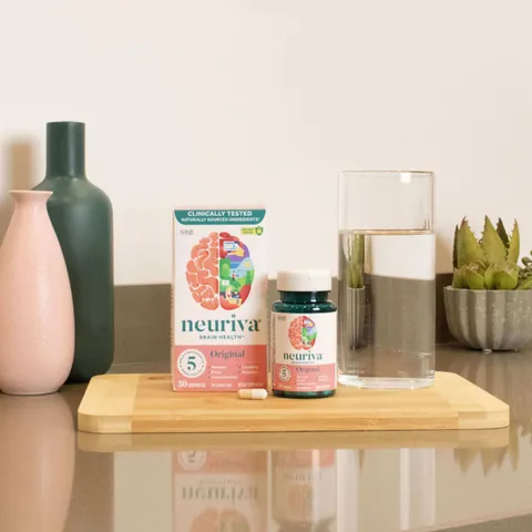 Viên uống Schiff Neuriva Brain Health Original - Hỗ trợ trí nhớ, tăng cường sự tập trung, cho người lớn - Hộp 30 viên bổ não chính hãng