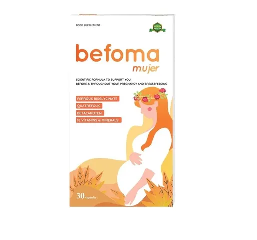 Vitamin Tổng Hợp Cho Bà Bầu Aplicaps Befoma - Hỗ Trợ Sức Khỏe Mẹ Bầu Với Sắt, Acid Folic & 16 Vitamin Quan Trọng