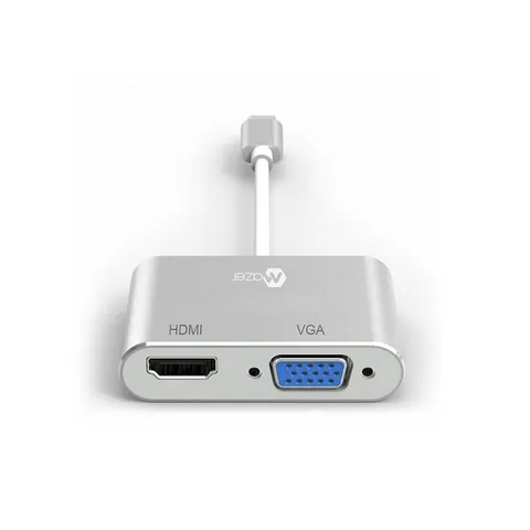 Bộ Chuyển Đổi Mazer ALU Mini DP Dual HDMI-VGA - Độ Phân Giải 4K@60Hz, Kết Nối Dễ Dàng Cho Màn Hình và Thiết Bị Mini DisplayPort