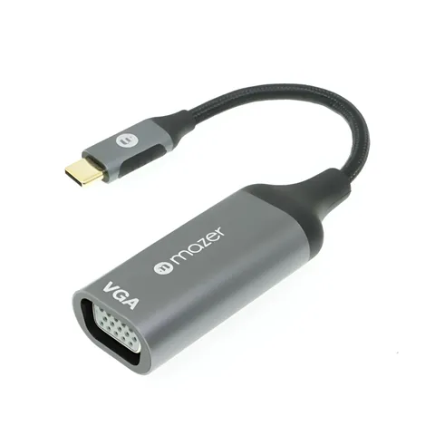 Bộ Chuyển Đổi Mazer ALU USB-C to VGA 1080p/60Hz - Kết Nối Màn Hình VGA Và Máy Chiếu Chất Lượng Cao