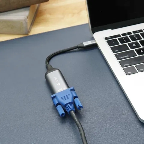 Bộ Chuyển Đổi Mazer ALU USB-C to VGA 1080p/60Hz - Kết Nối Màn Hình VGA Và Máy Chiếu Chất Lượng Cao
