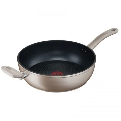 Chảo Chống Dính Sâu Lòng Tefal Sensations 28cm - Đa Năng, Chất Liệu Hợp Kim Nhôm, Phù Hợp Với Bếp Từ, Gas, Hồng Ngoại