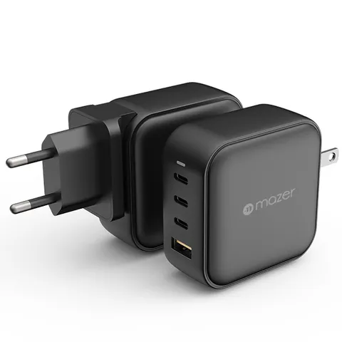 Củ Sạc Nhanh PD100W Mazer Infinite.BOOST SuperMINI GaN - 4 Cổng USB-C & USB-A, Thiết Kế Gọn Nhẹ, Sạc Nhanh Chống Quá Tải