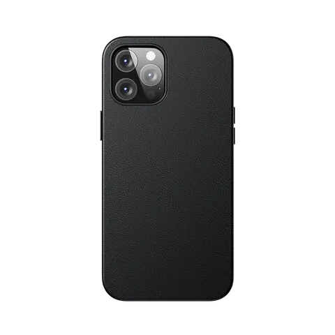 Ốp Lưng Da PU Baseus Magnetic Chính Hãng Cho iPhone 12/Pro/Promax/Mini - Sạc Không Dây Thoải Mái, Bảo Vệ Toàn Diện