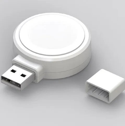 Dock sạc không dây Mazer MFW cho Apple Watch - Sạc nhanh, tích hợp USB-A, tương thích với Series 1-5, thiết kế gọn nhẹ, chất liệu bền bỉ